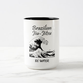 Tasse 2 Couleurs La Grande Vague Du Jiu-Jitsu Brésilien
