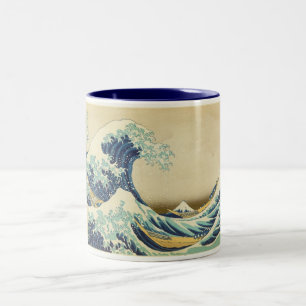Tasse 2 Couleurs La grande vague outre du rivage de Kanagawa