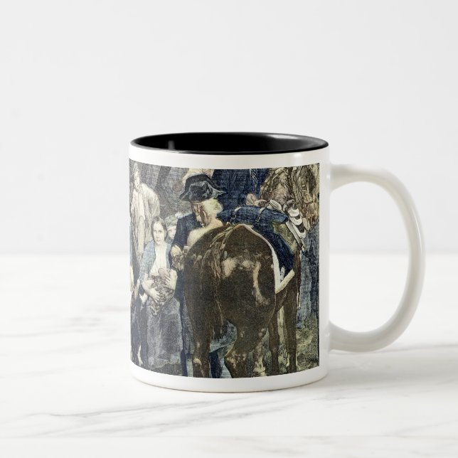 Tasse 2 Couleurs La grève du mineur dans Carmaux (Droit)