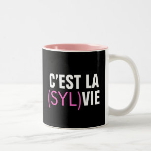Tasse 2 Couleurs La La de C'est (Syl) luttent - la La de C'est