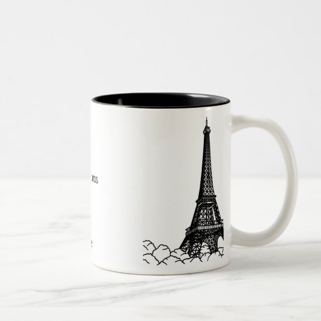 Tasse 2 Couleurs La La luttent l'en s'est levée (Droit)