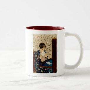 Tasse 2 Couleurs La Lettre de Mary Cassatt (vers 1891)