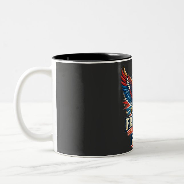Tasse 2 Couleurs La liberté n'est pas gratuite (Gauche)
