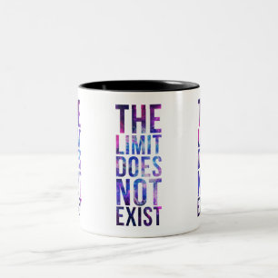 Tasse 2 Couleurs La limite n'existe pas.
