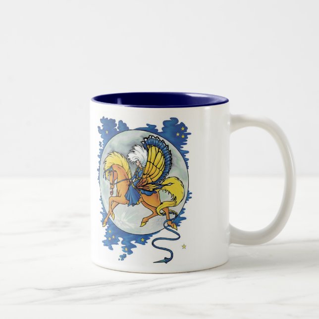 Tasse 2 Couleurs La magie de la lune (Droit)