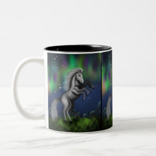 Tasse 2 Couleurs La Majesté de Sleipnir : La grue à huit pattes d'O