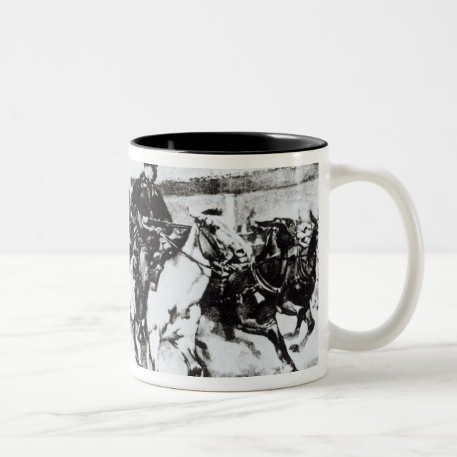 Tasse 2 Couleurs La mansarde apporte en Billy l'enfant, 1880 (Droit)