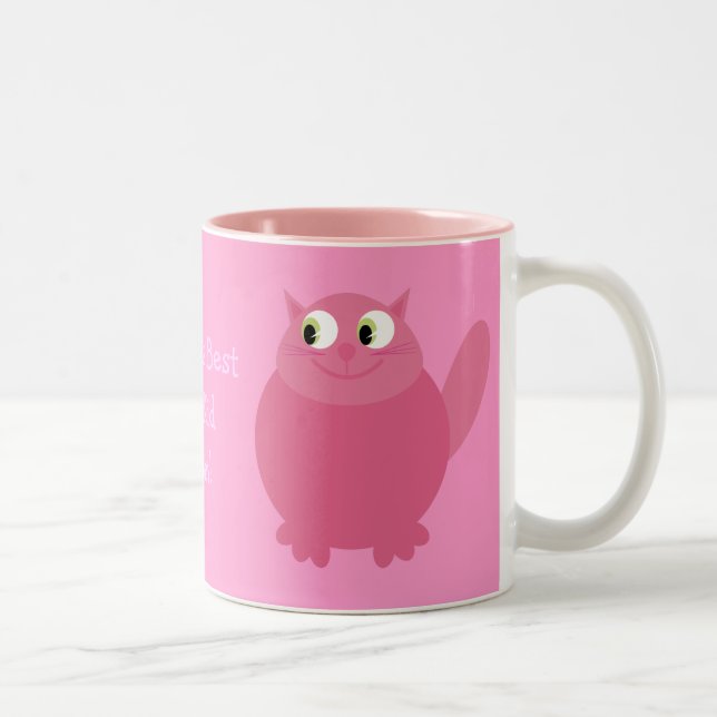 Tasse 2 Couleurs La meilleure maman d'enfant de la fourrure du (Droit)
