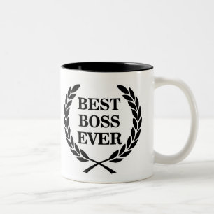 Tasse 2 Couleurs La meilleure récompense de patron jamais