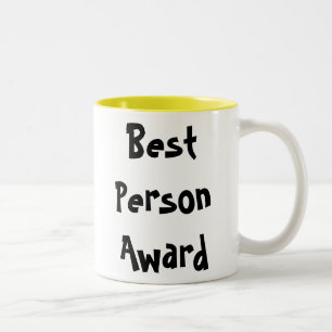 Tasse 2 Couleurs La meilleure récompense de personne