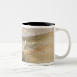 Tasse 2 Couleurs La mer morte regardant vers Moab, volume II