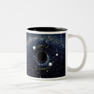 Tasse 2 Couleurs La NASA d'anneau d'Einstein de trou noir