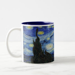 Tasse 2 Couleurs La nuit étoilée par Vincent Van Gogh