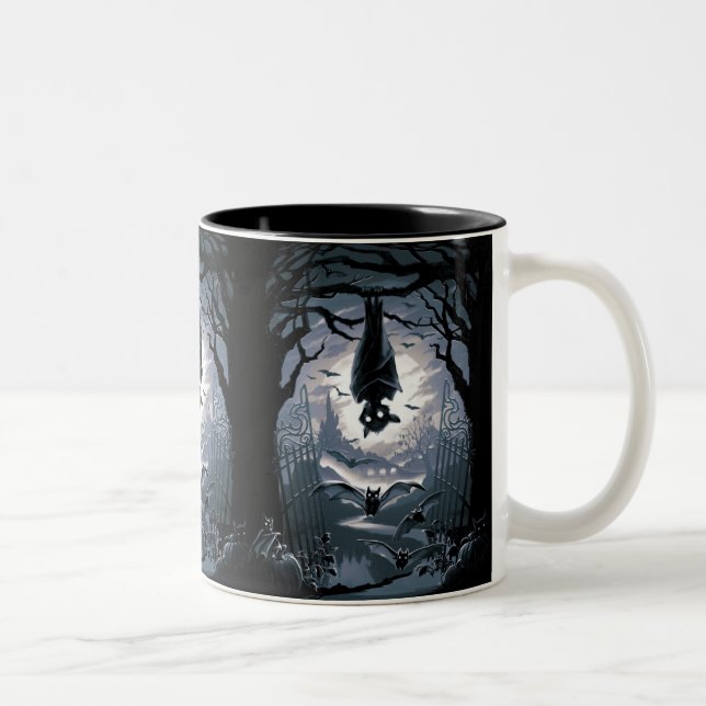 Tasse 2 Couleurs La Nuit Vous Accueille (Droit)