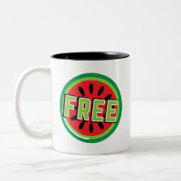 La pastèque Palestine libre - Liberté pour les Pal
