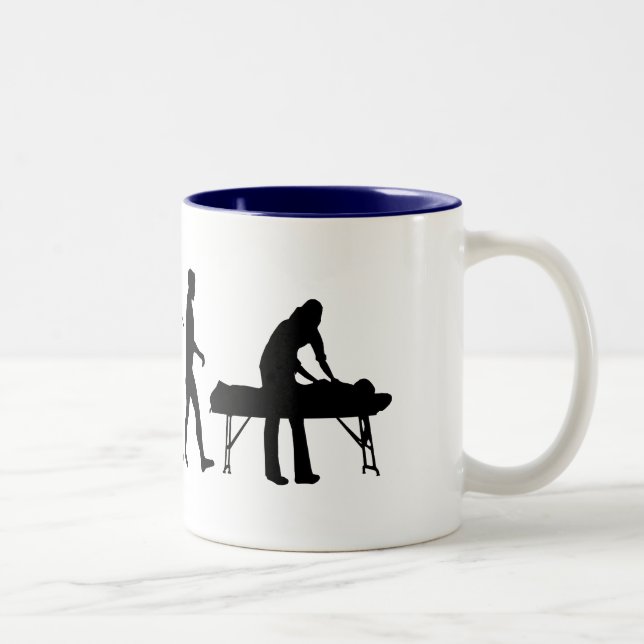 Tasse 2 Couleurs La physiothérapie folâtre la physiothérapie de (Droit)