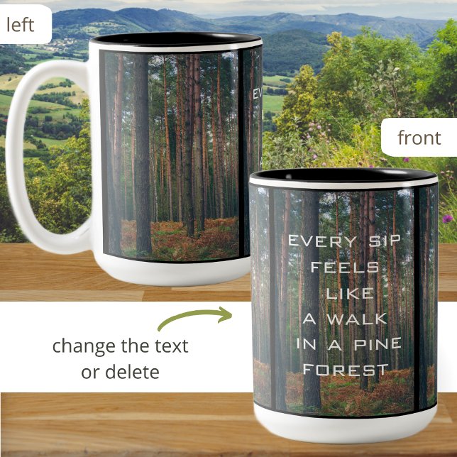 Tasse 2 Couleurs La pinède (Créateur téléchargé)