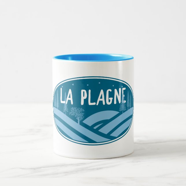 Tasse 2 Couleurs La Plagne France Outdoors (Centre)