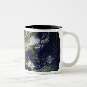 Tasse 2 Couleurs La pleine terre montrant l'Amérique du Nord