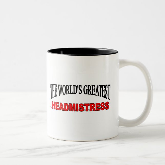 Tasse 2 Couleurs La plus grande directrice du monde (Droit)
