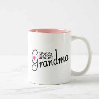 Tasse 2 Couleurs La plus grande grand-maman des mondes