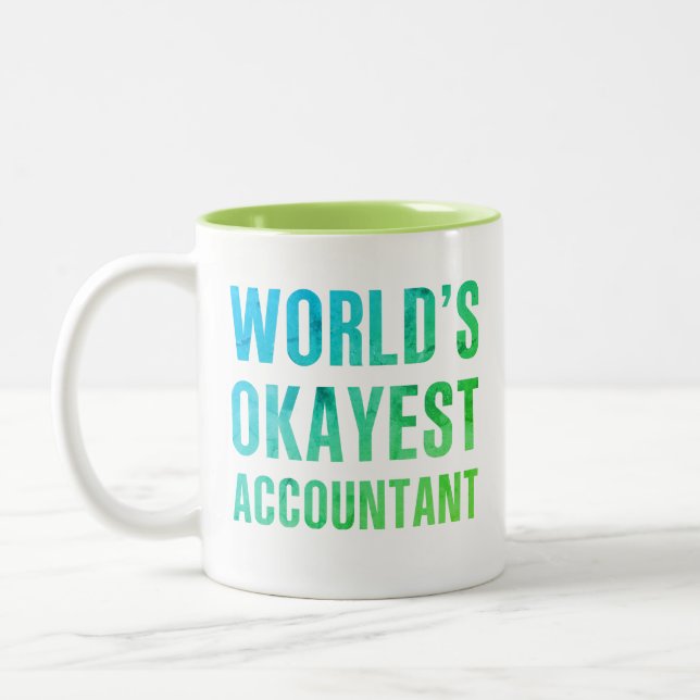 Tasse 2 Couleurs La plus grande nouveauté du monde comptable (Gauche)