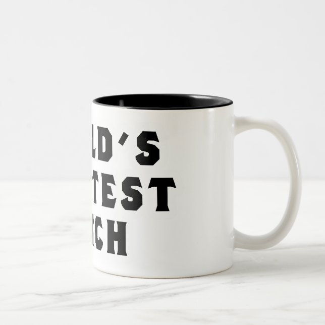 Tasse 2 Couleurs La plus grande sorcière du monde (Droit)