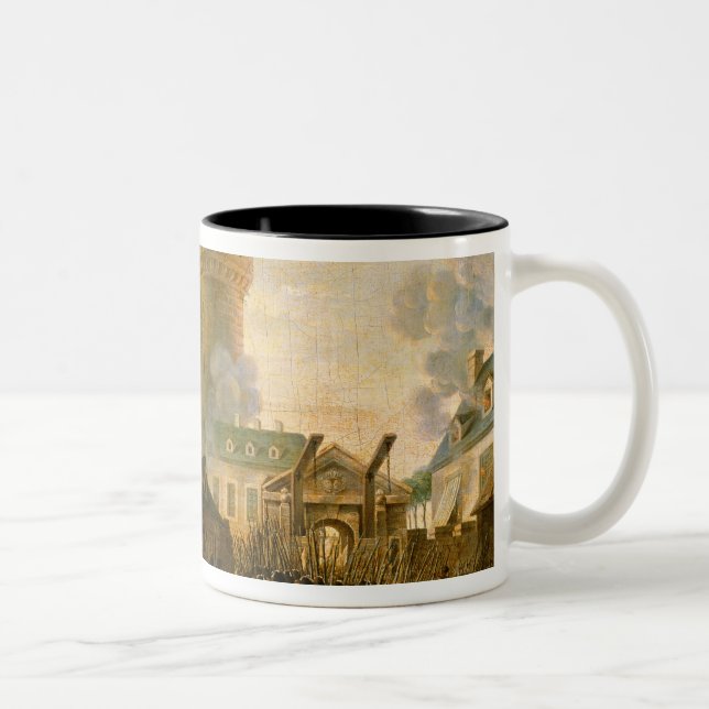 Tasse 2 Couleurs La prise de la Bastille, le 14 juillet 1789 (Droit)
