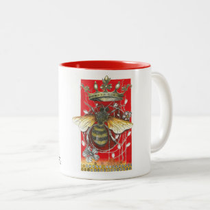 Tasse 2 Couleurs La Queen Bee Coffee Cup, Profitez de votre buzz ma