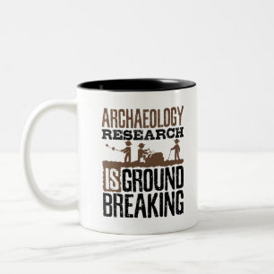 Tasse 2 Couleurs La recherche en archéologie est révolutionnaire