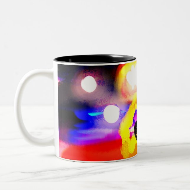 Tasse 2 Couleurs La règle Jésus (Gauche)