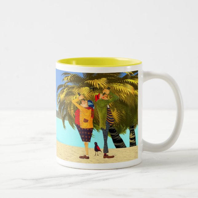 Tasse 2 Couleurs La RETRAITE est un SOUFFLE (Droit)