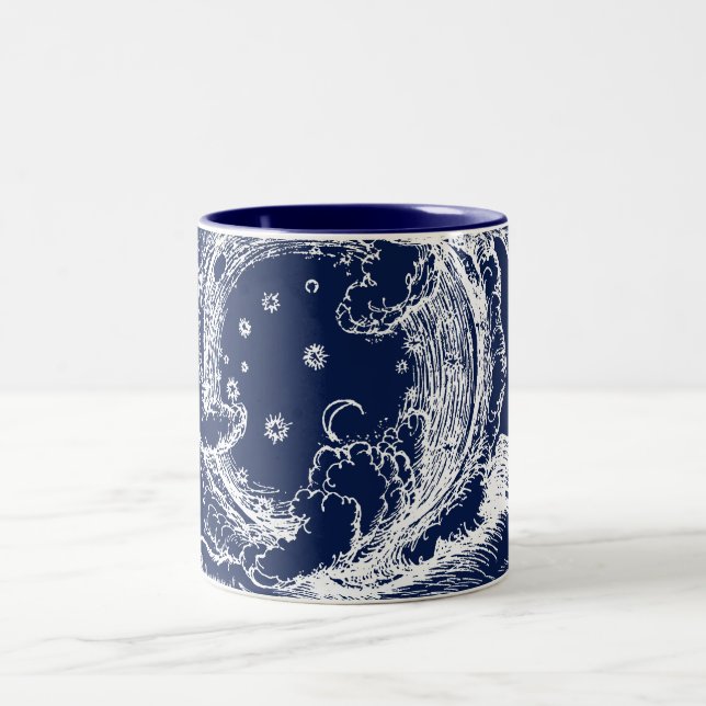 Tasse 2 Couleurs La Rubaiyat de la création d'Omar Khayyam (Centre)