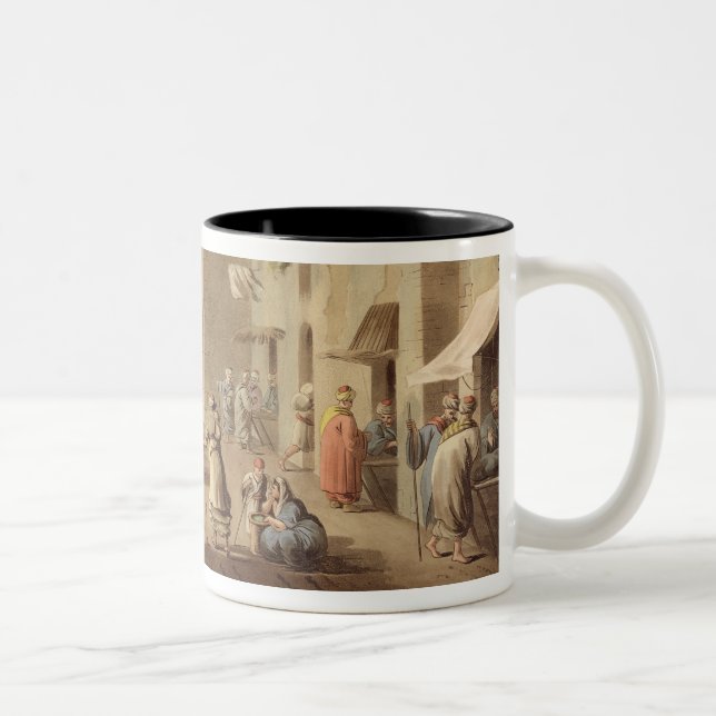 Tasse 2 Couleurs La rue principale à Bethlehem, des 'vues de (Droit)