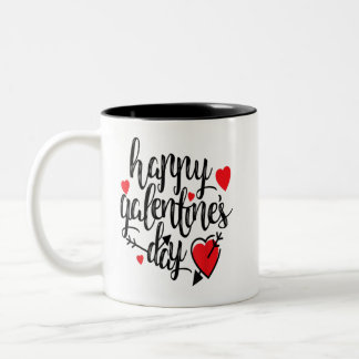 Tasse 2 Couleurs La Saint-Valentin de la galanterie Amitié féminine