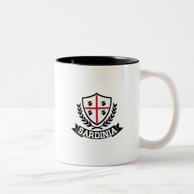 Tasse 2 Couleurs La Sardaigne Italie (Droit)