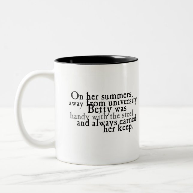 Tasse 2 Couleurs La Série Betty (Gauche)