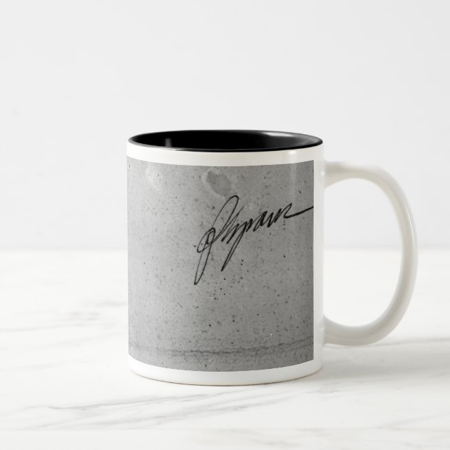Tasse 2 Couleurs La signature de Jean-Baptiste Greuze (Droit)