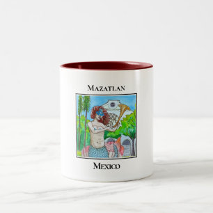 Tasse 2 Couleurs La Sirène de la Plazuela Machado