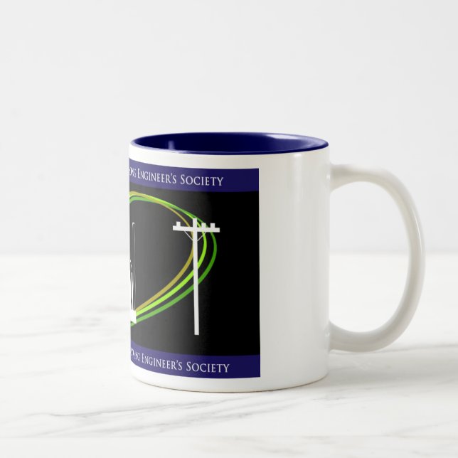 Tasse 2 Couleurs La société du jeune ingénieur de SDG&E (Droit)