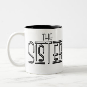 TASSE 2 COULEURS "LA SOEUR"