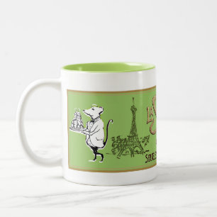 Tasse 2 Couleurs La Souris d'Or Paris Mousery Souvenir