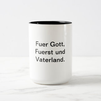 Tasse 2 Couleurs La souveraineté nationale doit rester pour la