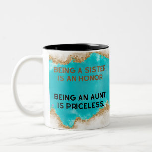 Tasse 2 Couleurs La Tante Est Inestimable