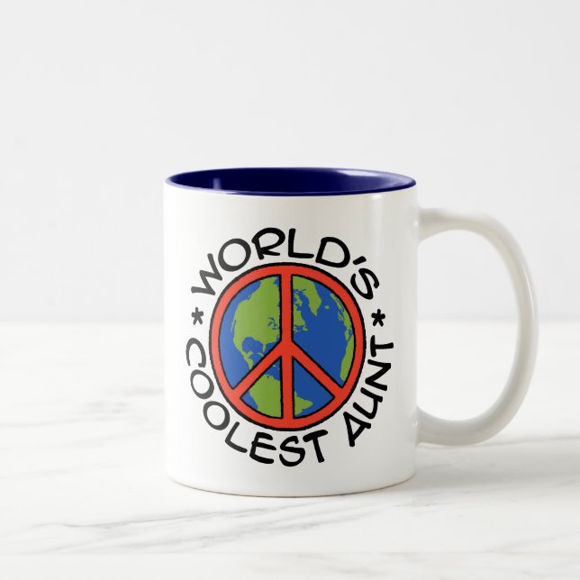 Tasse 2 Couleurs La tante la plus froide du monde (Droit)
