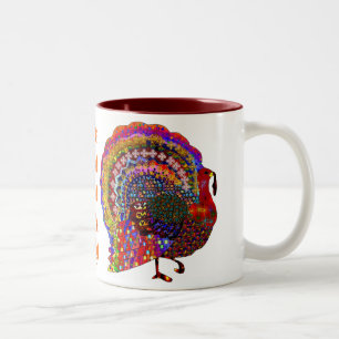 Tasse 2 Couleurs La Turquie ornée de bijoux