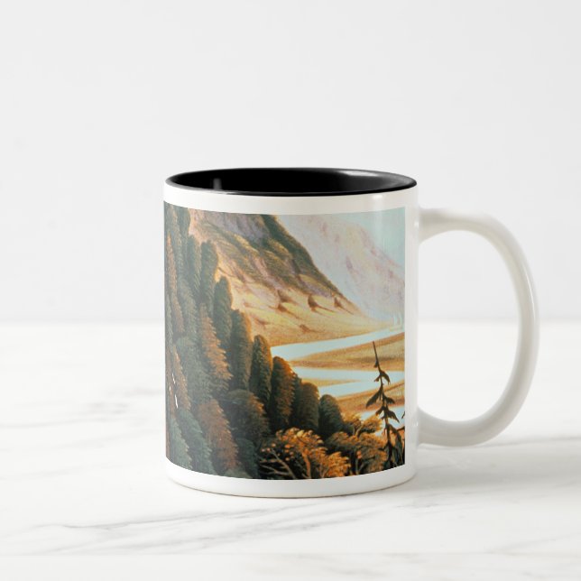 Tasse 2 Couleurs La vallée du Connecticut (Droit)