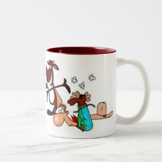 Tasse 2 Couleurs La vengeance d'un boeuf