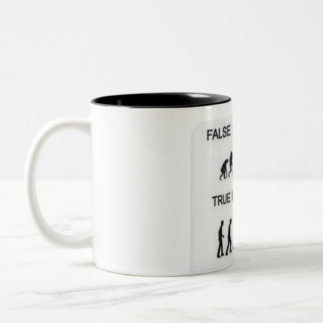 Tasse 2 Couleurs la vérité (Gauche)