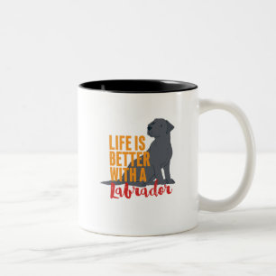 Tasse 2 Couleurs La vie amusante d'un amoureux de chien est meilleu